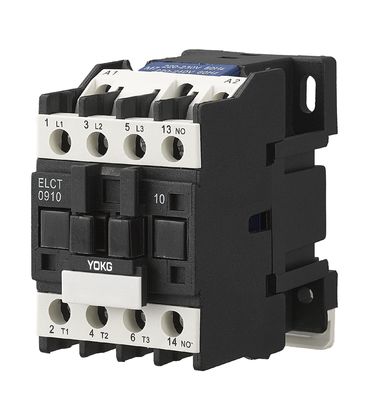 3 Tiang 3 Phase 9A Silver Point Overload Contactor NO NC 230V Kontaktor Industri